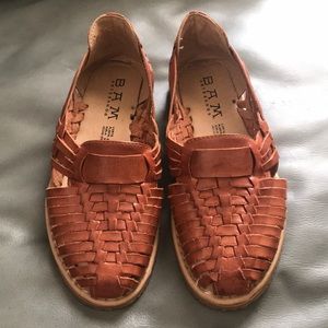 Handmade woven huaraches
